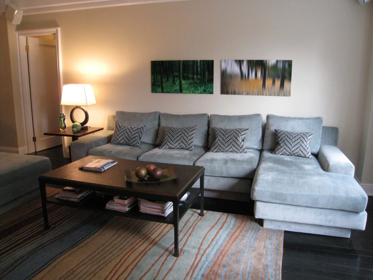 Contemporary Living Room Design by Susan Marocco - MANHATTAN NY 0133